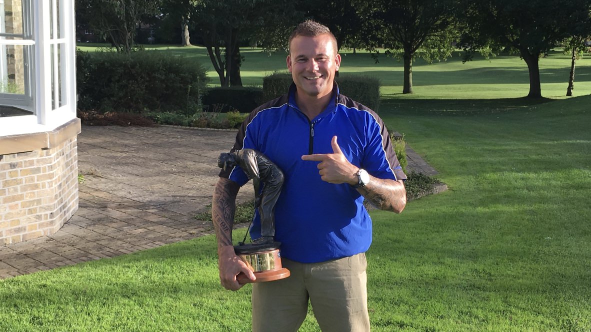 Heppys Golf Society - 2016 Garby Clark Trophy Winner - James Ruhmann