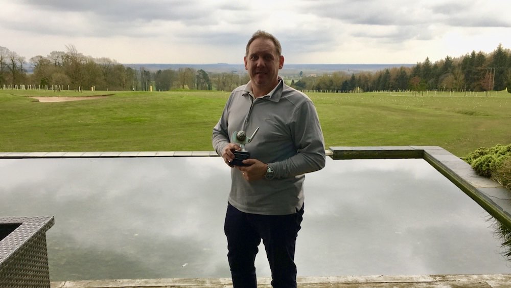 Heppys Golf Society - 2018 Head Down Follow Through Trophy Winner - Tony Challenger